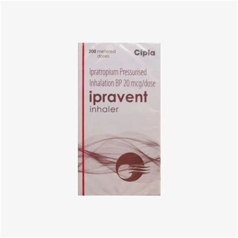 Ipravent Improvent Ipratropium Inhaler, Prescription, Treatment ...