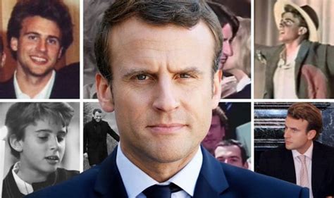 Emmanuel Macron young: Incredible old photographs of French President ...