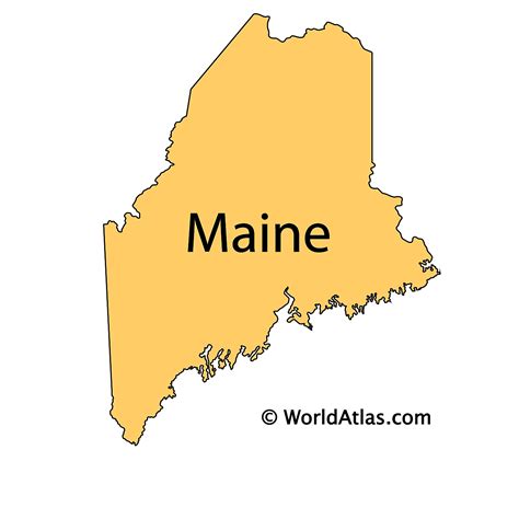 Printable Road Map Of Maine United States Map | Porn Sex Picture