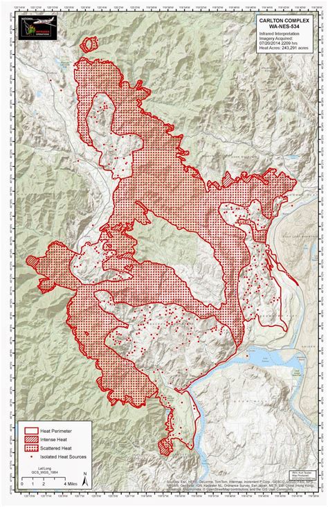 Carlton Complex fire largest in Washington state history - Wildfire Today