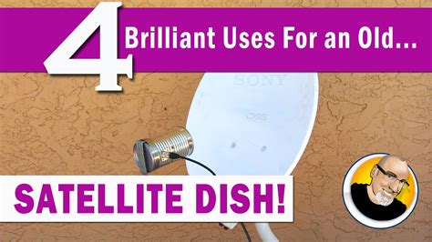 Use an old satellite dish as a tV antenna! 4:41 - 6:26 Diy Electronics ...