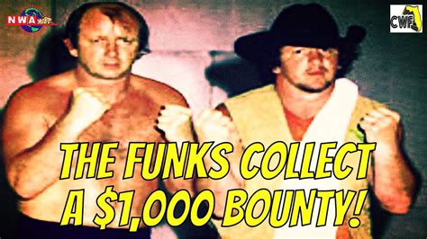 Terry Funk and Dory Funk Jr. Collect A $1,000 Bounty (July 26th, 1981 ...