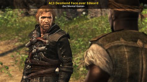 AC3 Desmond Face over Edward [Assassin's Creed IV: Black Flag] [Mods]