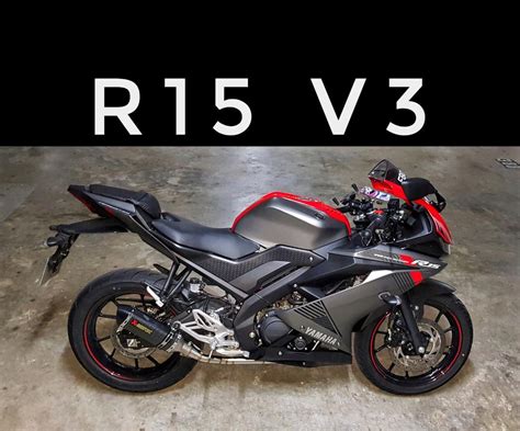 R15 V3 Exhaust Full System, Motorcycles, Motorcycle Accessories on ...