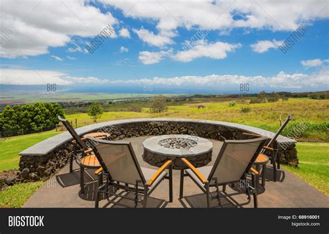 Luxury Backyard Fire Image & Photo (Free Trial) | Bigstock