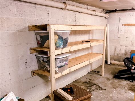 How To Build Garage Shelves