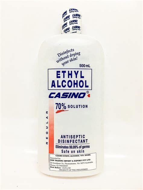 Casino Ethyl Alcohol 70% Solution 500ml from Buy Asian Food 4U