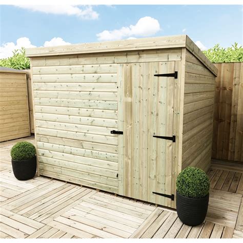 ShedsWarehouse.com | Aston Pent Sheds (BS) | 8ft X 6ft Windowless ...