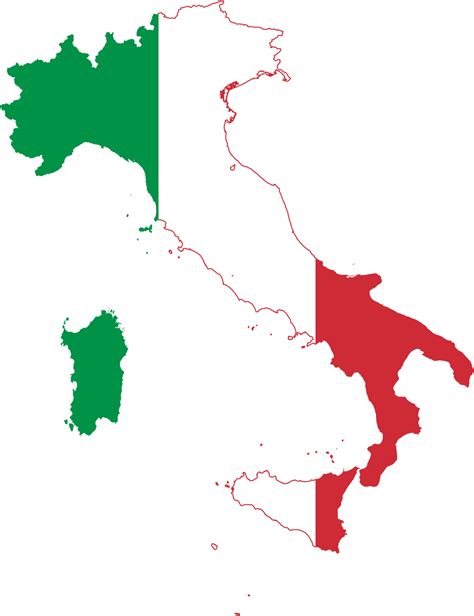 Italy Map Outline Clip Art Png Is Italy South West Europe - McCloud ...