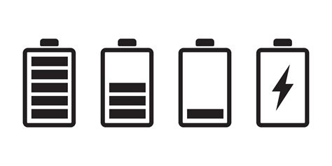 Phone Battery Icon Vector Art, Icons, and Graphics for Free Download