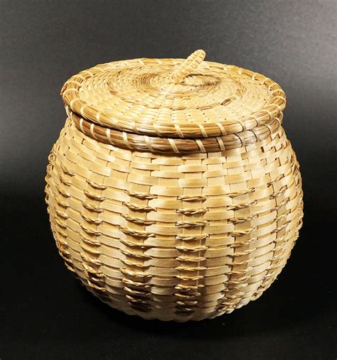 Wabanaki Basket Braided Sweetgrass – Home & Away Gallery