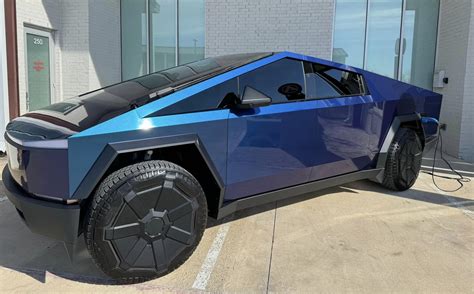 Gloss Nebula Blue Cybertruck - Vinyl Wrap | Tesla Cybertruck Forum ...