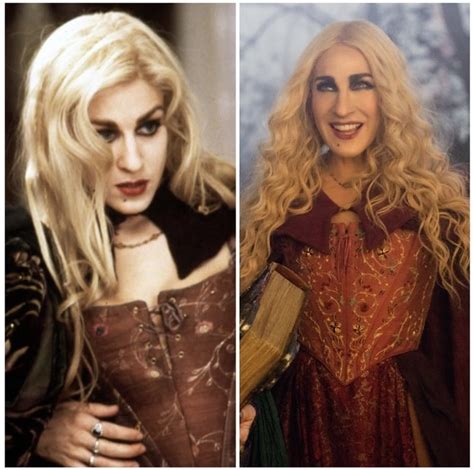 Sarah Jessica Parker as Sarah Sanderson | Compare Costumes in Hocus ...