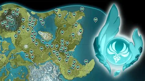 Genshin Impact Mondstadt Anemoculus Locations