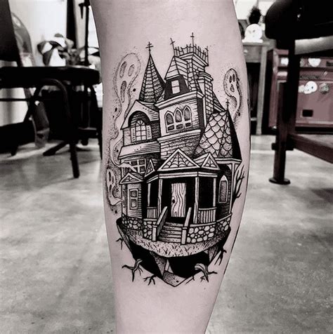 Haunted tattoo ideas photos