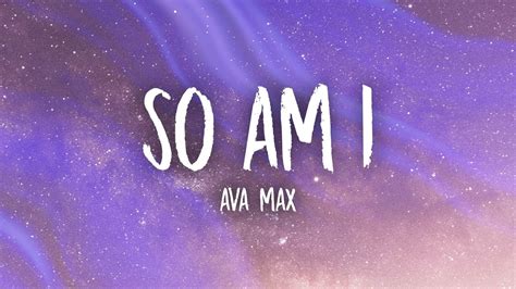 Ava So Am I : Ava Max Performs 'So Am I' on 'Jimmy Kimmel Live' - Watch ...