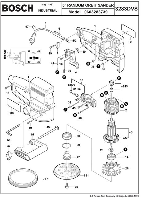 Bosch Random Orbital Sander Parts | Reviewmotors.co