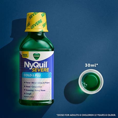 Nyquil Severe Dosage Chart - Reviews Of Chart