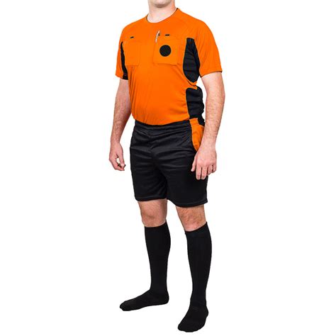 Arbitre-Équipement Soccer Referee Uniform - Orange – SPORTSNATION.SHOP