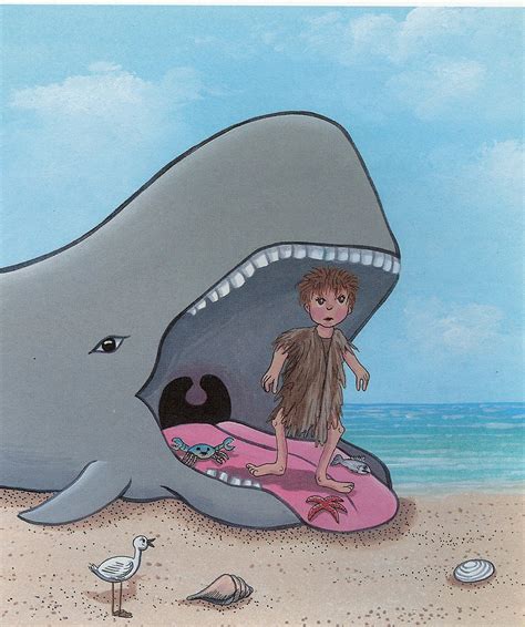 Jonah And The Whale, Painting by Steve Daniels - Foundmyself