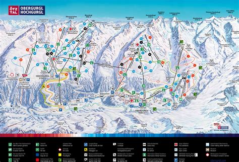 Piste map Obergurgl - Hochgurgl (2017-2018) | AlpenCams