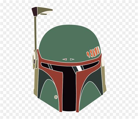 Boba Fett Helmet - Boba Fett Head Clipart - Png Download (#516563 ...