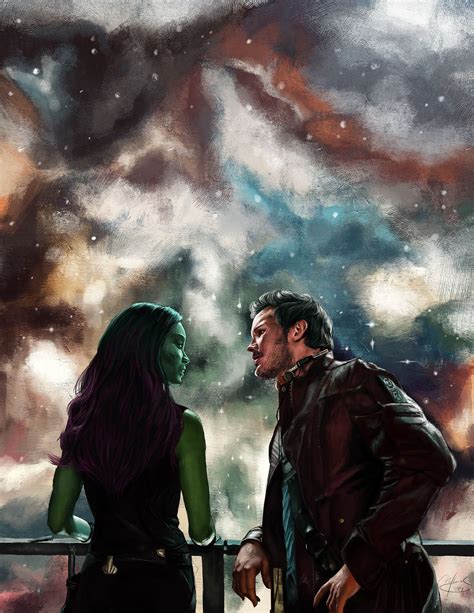 Peter Quill And Gamora Wallpapers - Wallpaper Cave