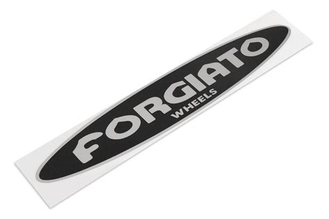 Forgiato Windshield Sticker about 23" wide – Forgiato Wheels