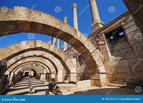 Ruins of Ancient Smyrna in Izmir City, Turkey Stock Photo - Image of ...