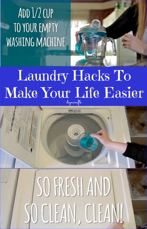 These Top 5 Laundry Hacks will Make Your Life and Clothing Better - DIY ...