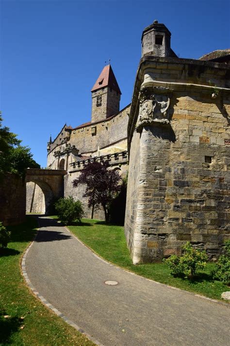 View of the VESTE COBURG CASTLE in Coburg, Germany Editorial Image ...