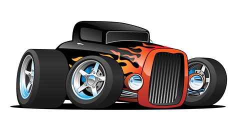 Classic Car Hot Rod Svg