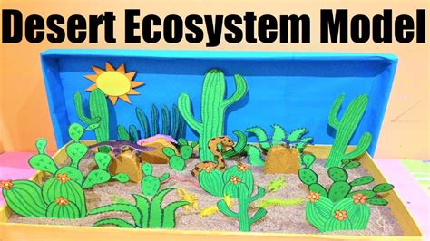 Desert Ecosystem Shoebox Diorama