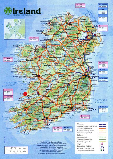 Detailed Map Of Ireland - Zoning Map