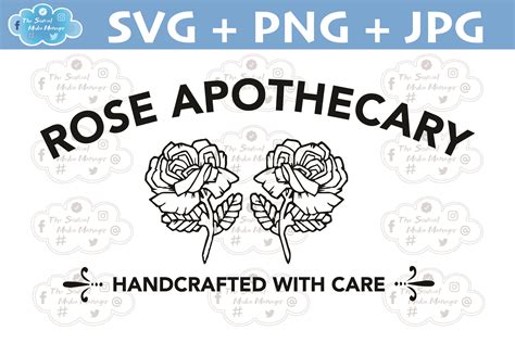 Rose Apothecary Font, Apothecary Display Font | Line artwork, Botanical ...