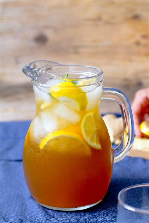 Lemon Iced Tea Recipe — Eatwell101