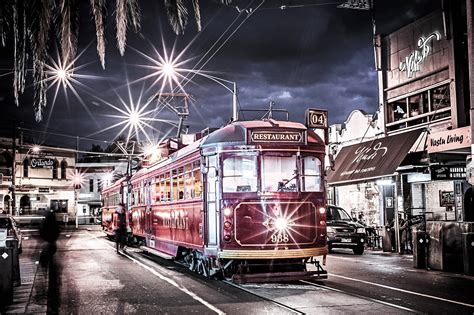 Melbourne Tram, Australia Photograph, St Kilda Print, Tram Art, Acland ...