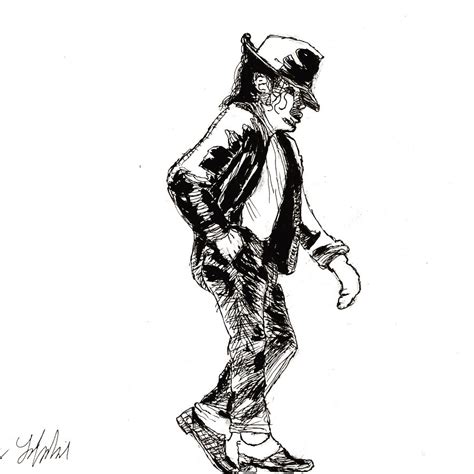 michael jackson drawings moonwalk - bootscootinboogielinedancetutorial