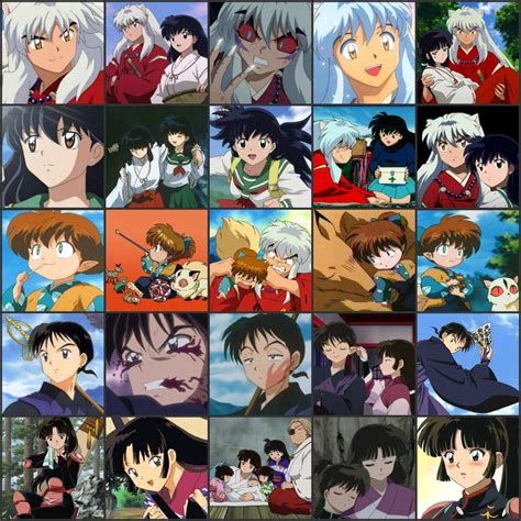 Inuyasha Main Characters by briddybear on DeviantArt