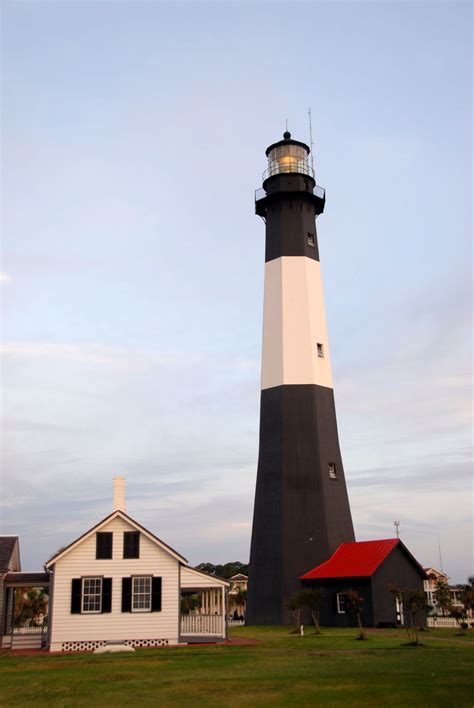 Tybee Island Georgia Lighthouse Free Stock Photo - Public Domain Pictures