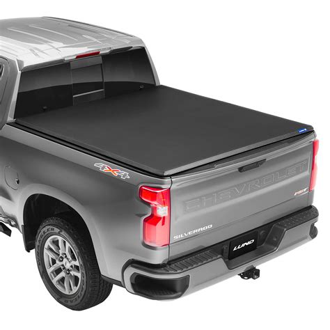 Buy Lund Hard Tri-Fold Hard Folding Truck Bed Tonneau Cover | 969167 ...