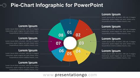 Powerpoint Pie Chart Template - Card Template