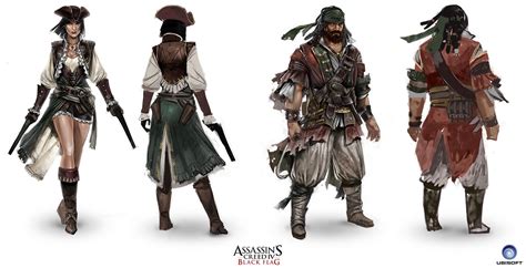 Assassins creed black flag, Character concept, Character design