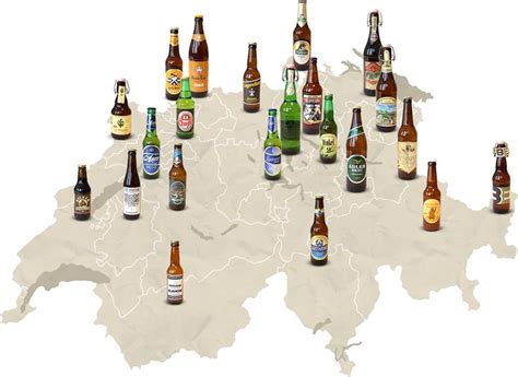 Swiss Beer - Switzerland, France and Germany