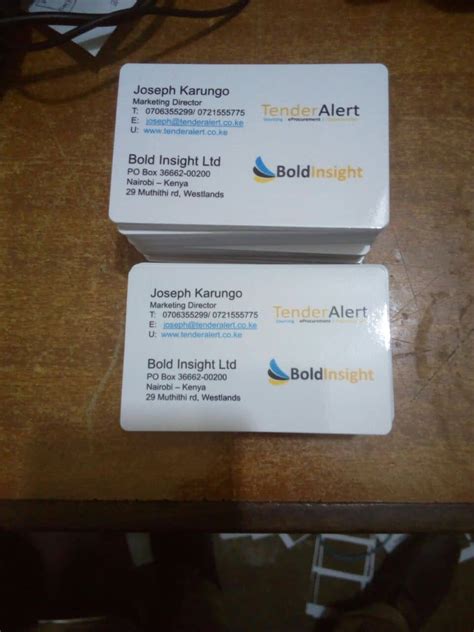 Business cards printing – OLS.CO.KE