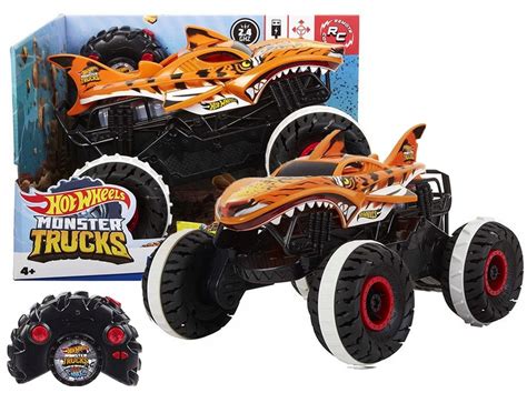 Hot Wheels RC Monster Truck 1:15 Tiger Shark Als Ferngesteuertes Auto ...