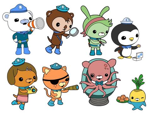 Related image | Octonauts characters, Octonauts, Disney junior