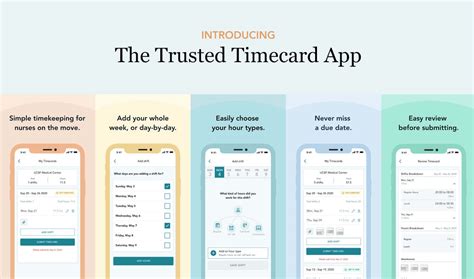 Introducing the Trusted Timecard App - Trusted Health