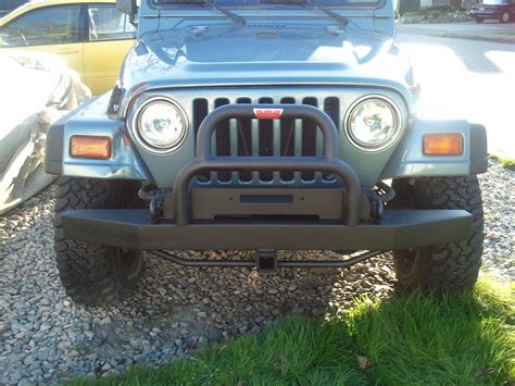 Custom jeep bumper fabrication