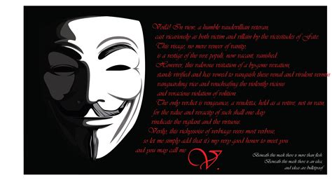 V For Vendetta Wallpaper Quotes. QuotesGram